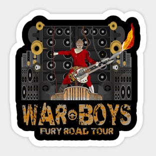 The Coma-Doof Warrior Rides Again! Sticker